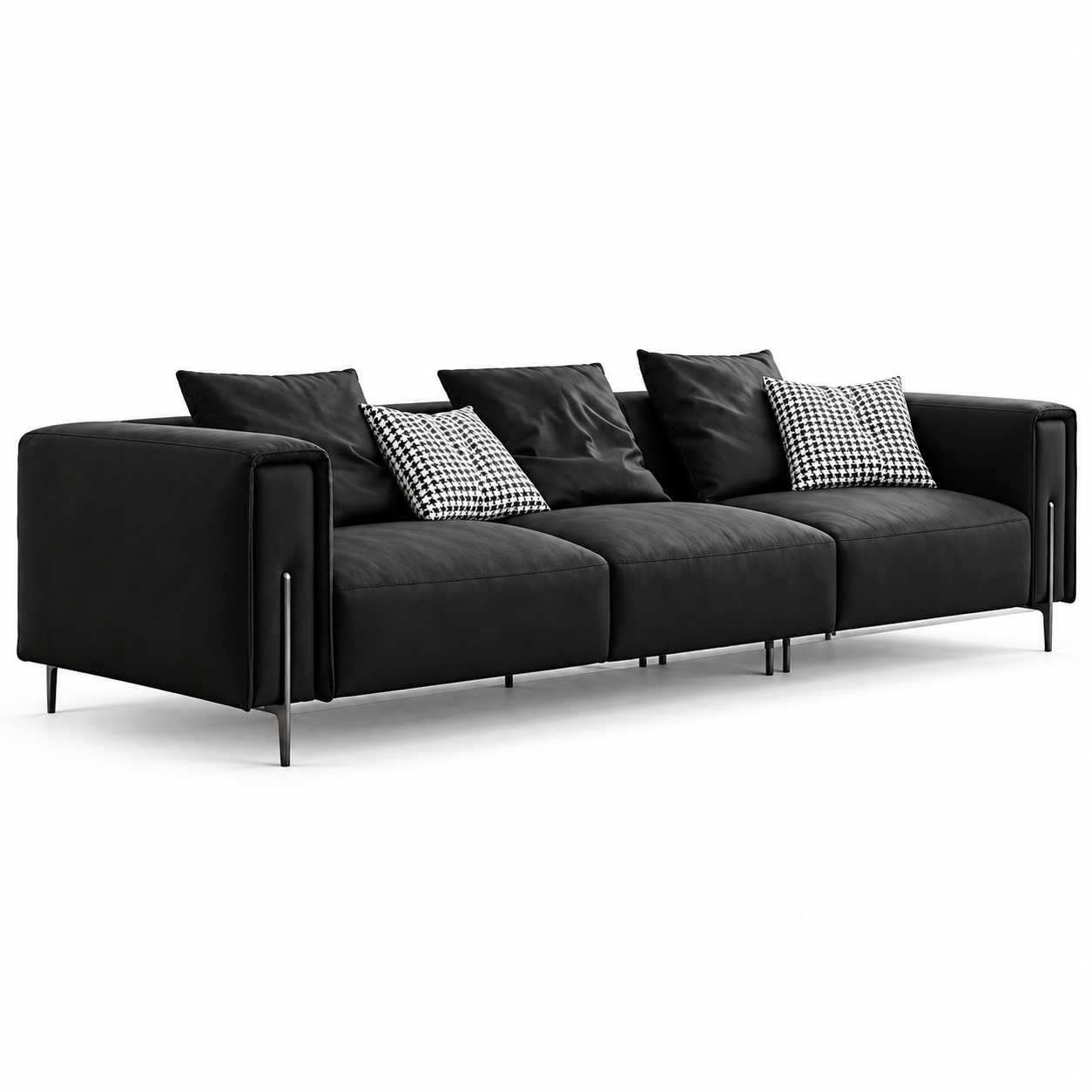 Uldaris Leather Sofa