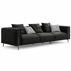 Uldaris Leather Sofa