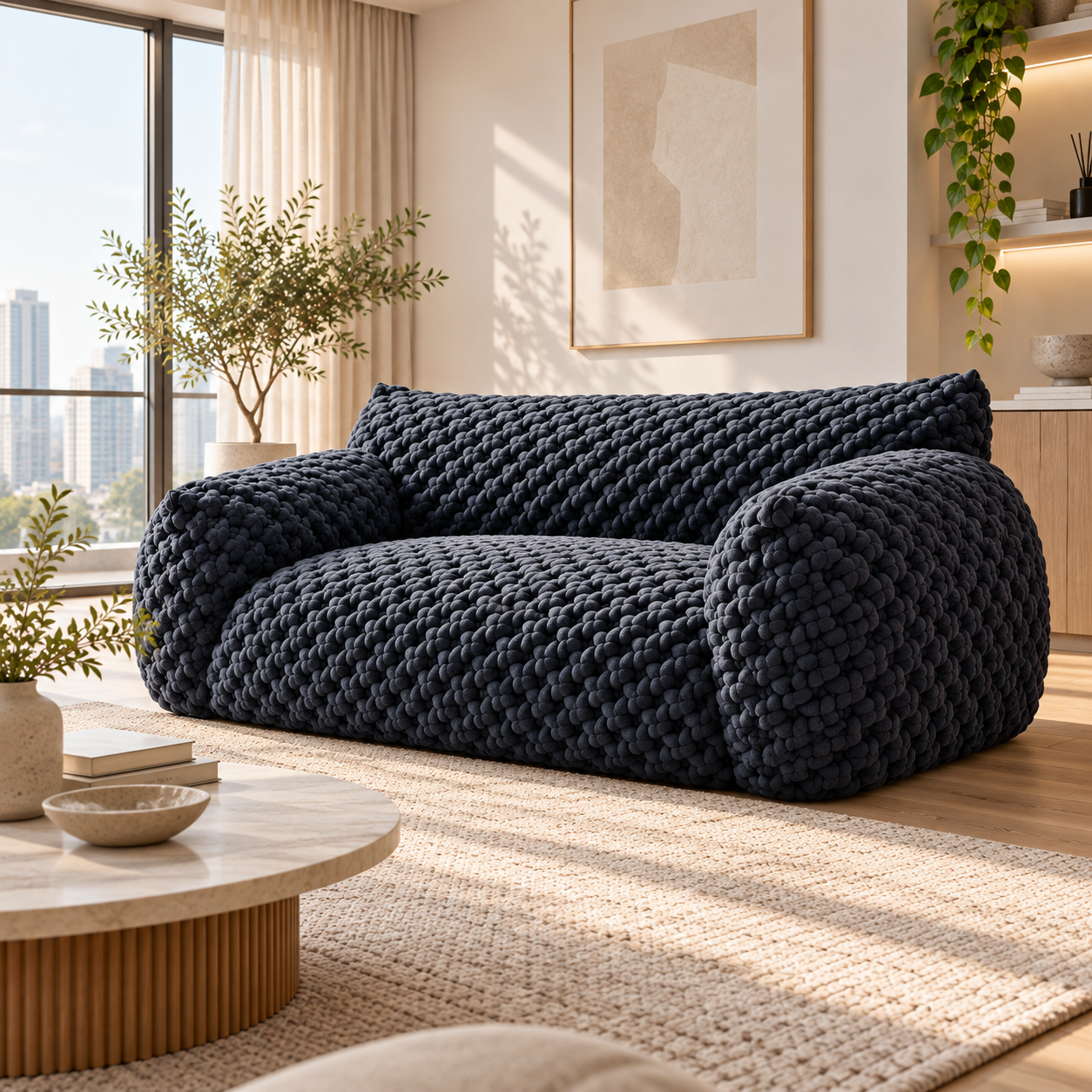 Xelvar Fabric Sofa