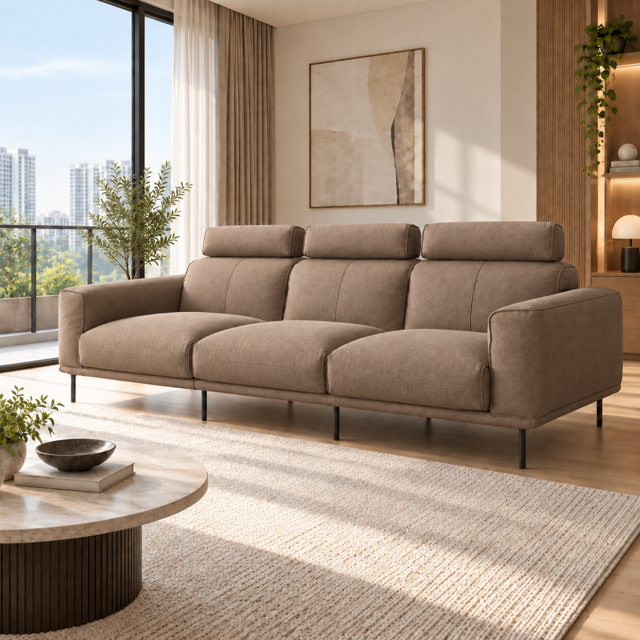 Corlisse Fabric Sofa