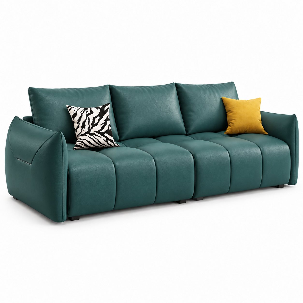 Delvano Leather Sofa