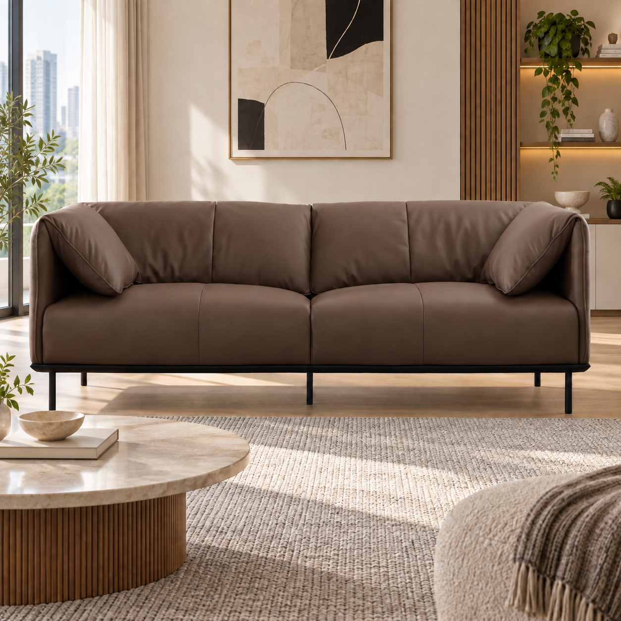 Cortessa Leather Sofa