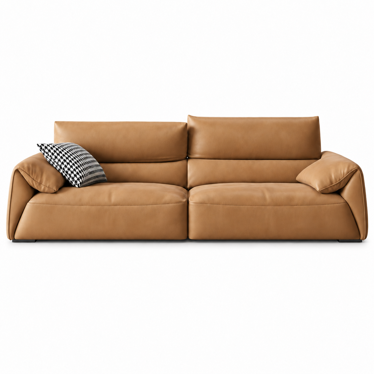Jendris Leather Sofa