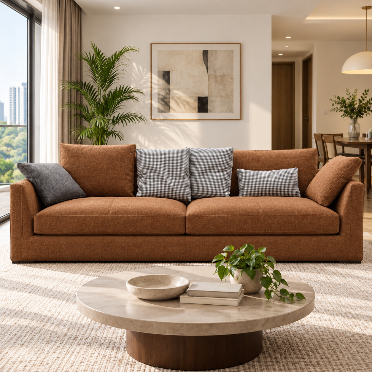 Odrano Fabric Sofa