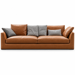 Odrano Leather Sofa