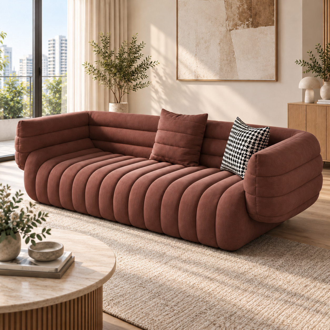 Renvane Fabric Sofa