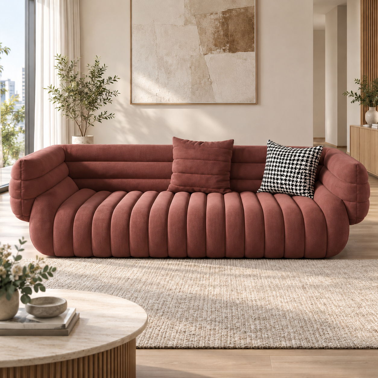 Renvane Fabric Sofa