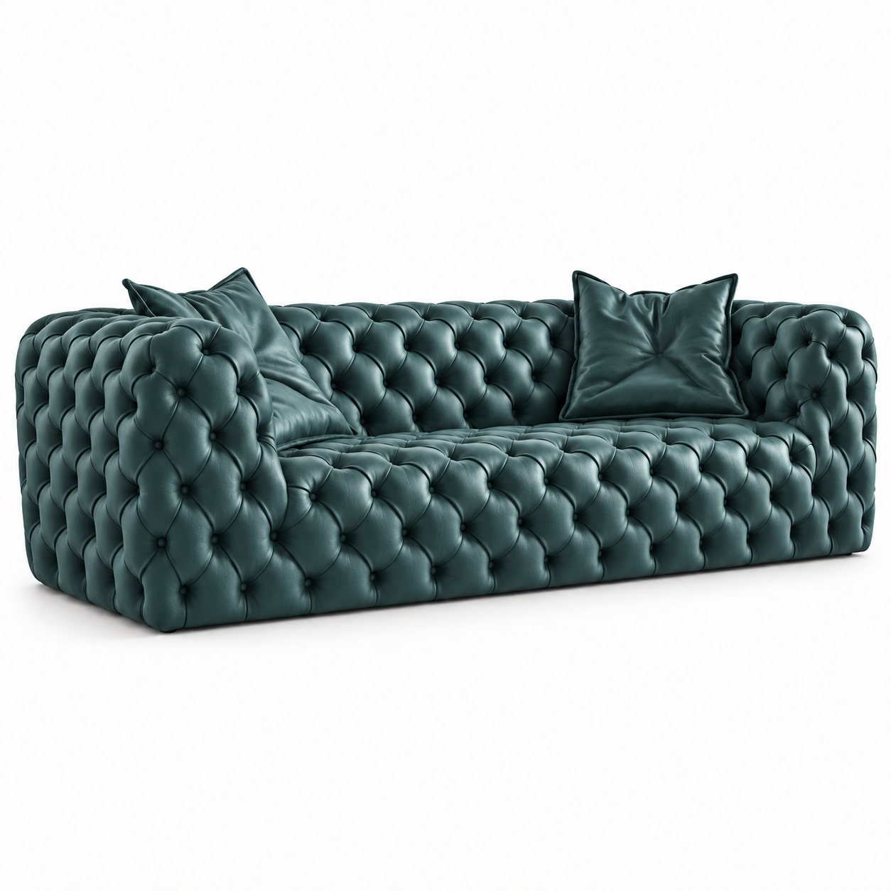 Tervaro Faux Leather Sofa