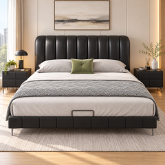 Esmarin Leather Bed Frame