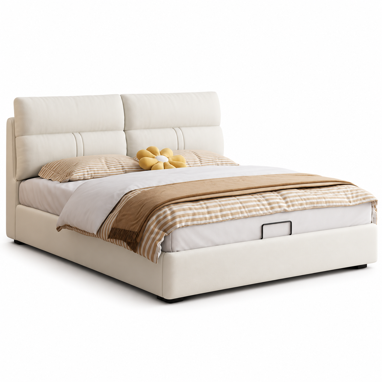 Fendric Leather Bed Frame