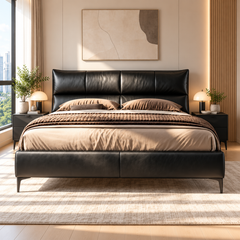 Haveris Leather Bed Frame