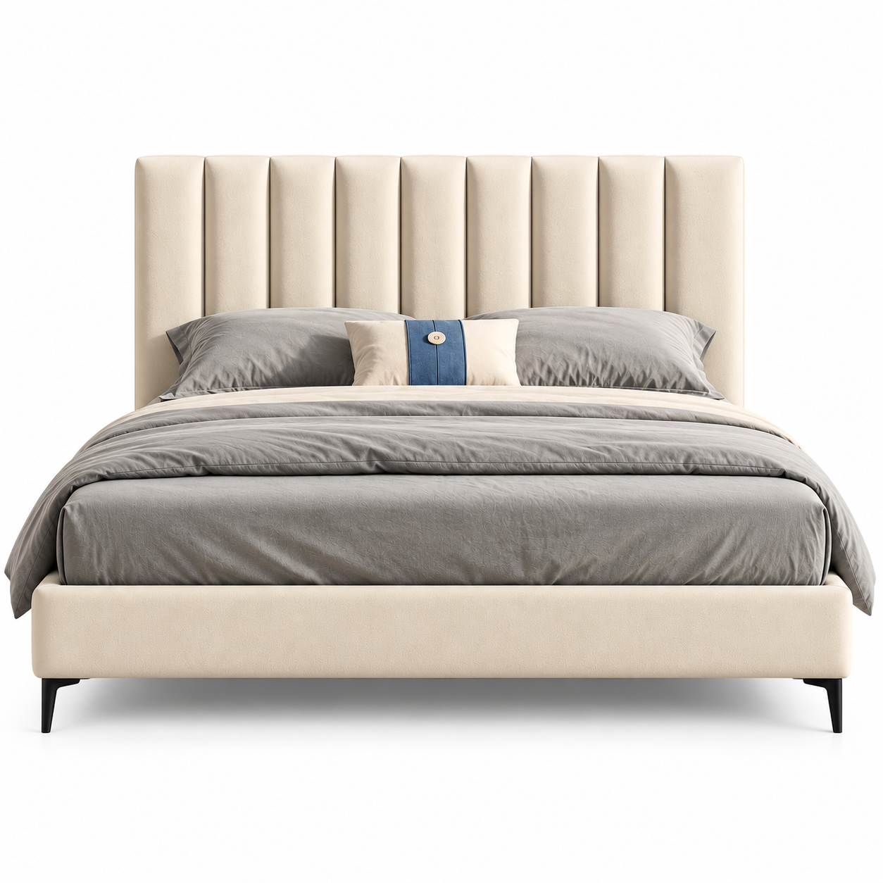Jorvane Leather Bed Frame