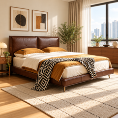 Ostelan Leather Bed Frame