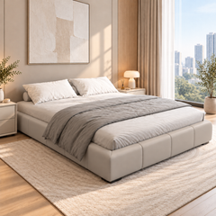 Ambrion Faux Leather Bed Frame