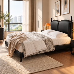 Velric Leather Bed Frame
