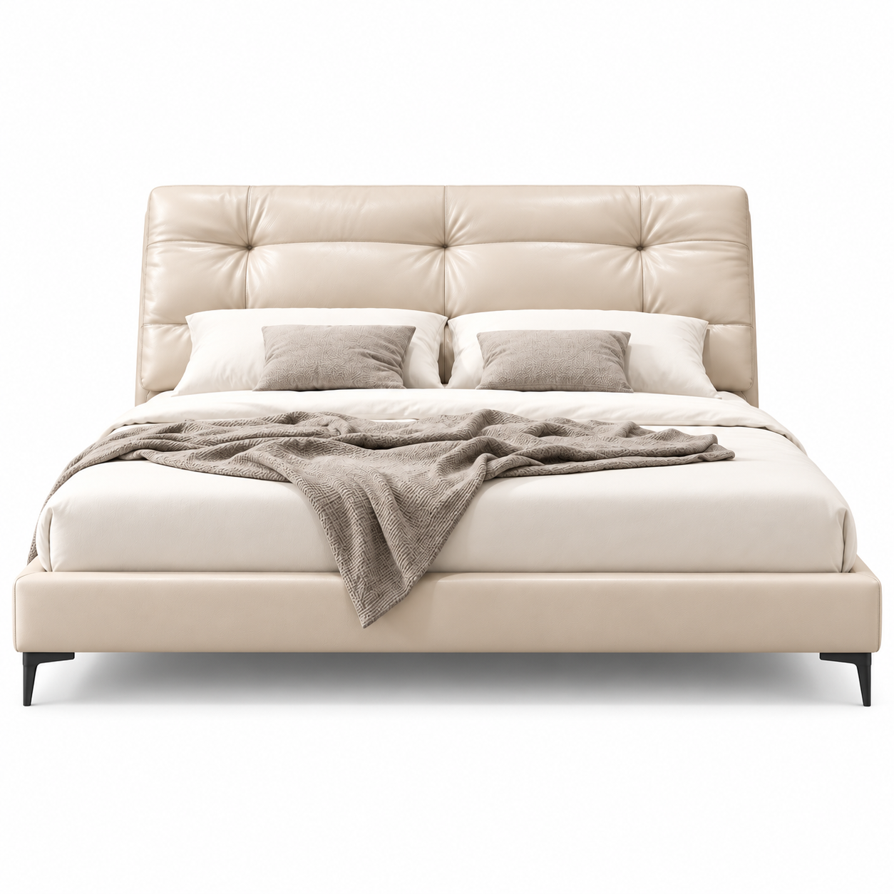 Lomero Leather Bed Frame