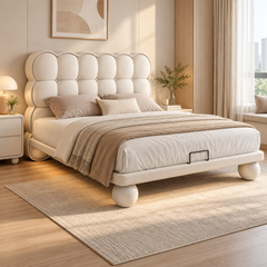 Eldaro Leather Bed Frame