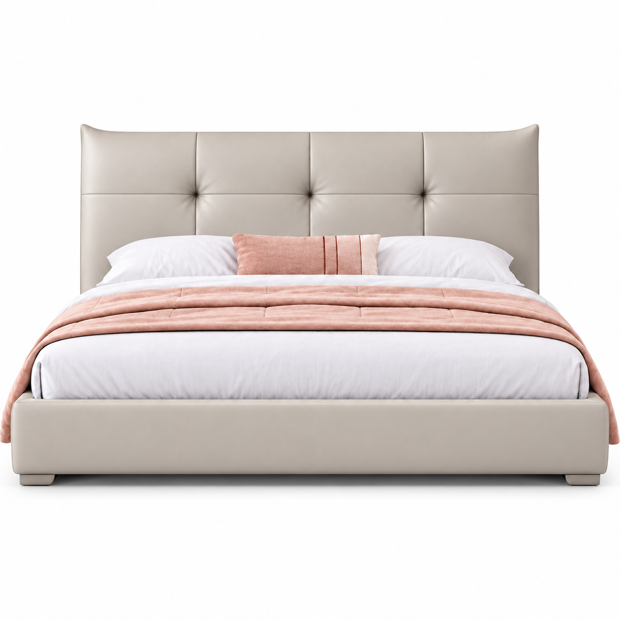 Nivoren Leather Bed Frame