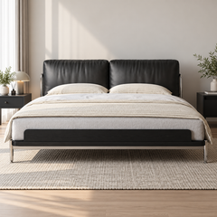 Rovaris Leather Bed Frame