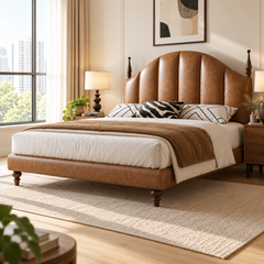 Tavrin Leather Bed Frame