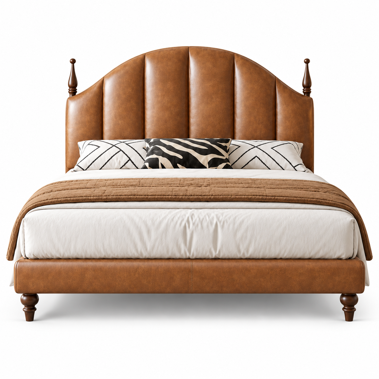 Tavrin Leather Bed Frame