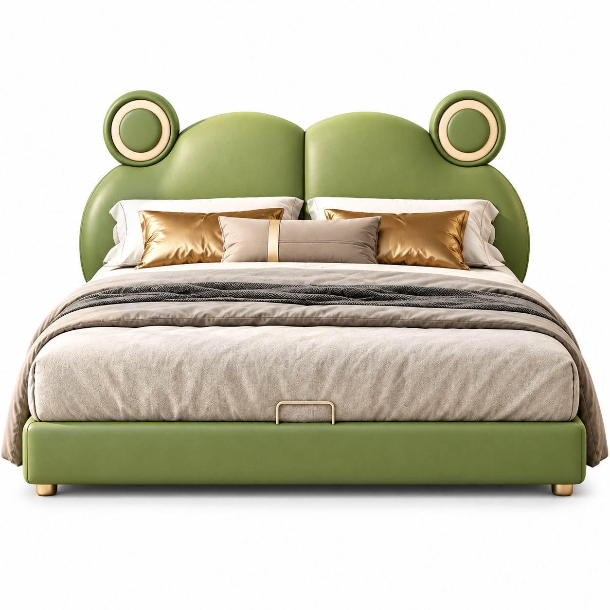 Wendric Leather Bed Frame