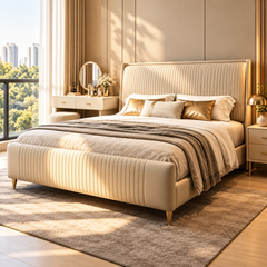 Westren Leather Bed Frame