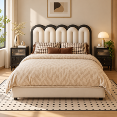 Xavrin Leather Bed Frame