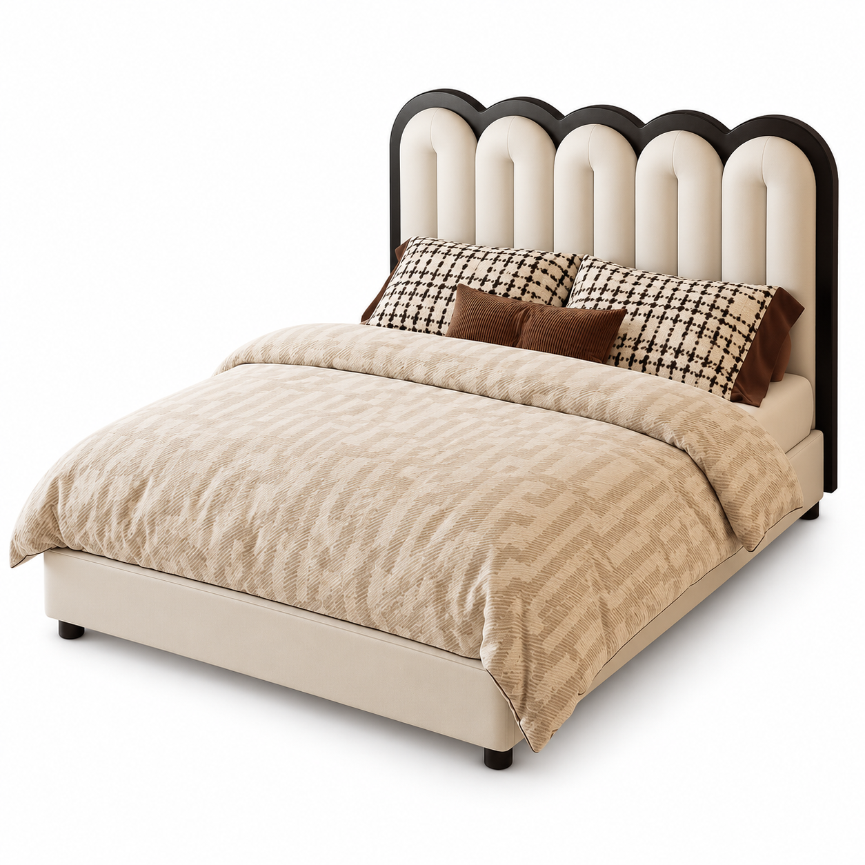 Xavrin Leather Bed Frame