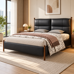 Zoradin Leather Bed Frame