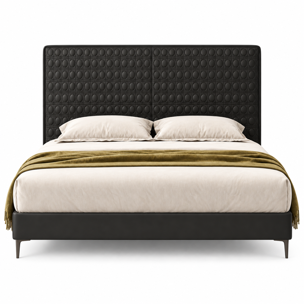 Havelo Leather Bed Frame