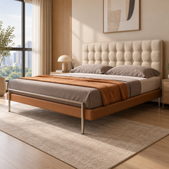 Istraro Faux Leather Bed Frame