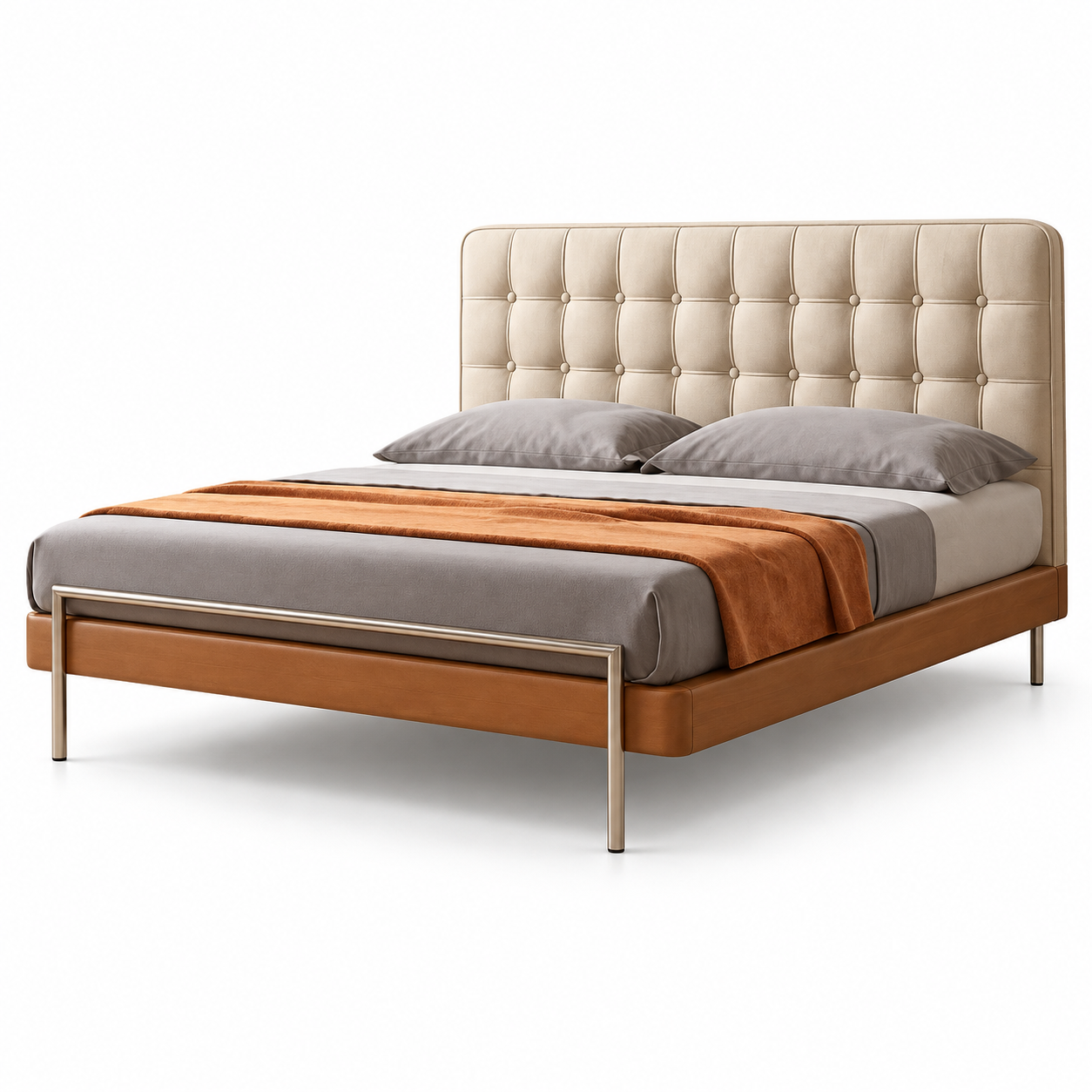 Istraro Faux Leather Bed Frame