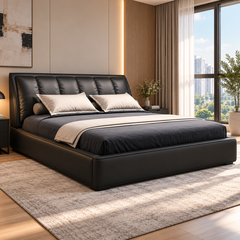Lorandin Leather Bed Frame