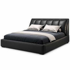 Lorandin Leather Bed Frame
