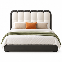 Rovenic Leather Bed Frame