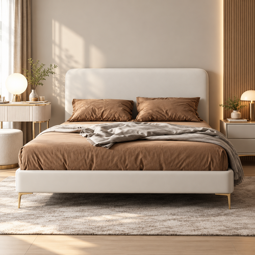 Tersano Leather Bed Frame
