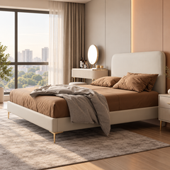 Tersano Leather Bed Frame