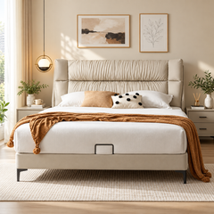 Wexaro Leather Bed Frame