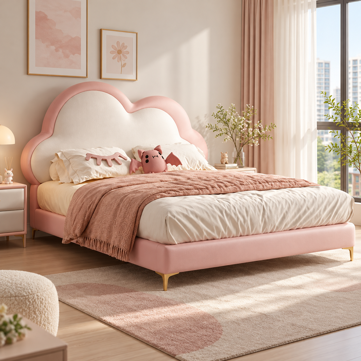 Xelvan Leather Bed Frame