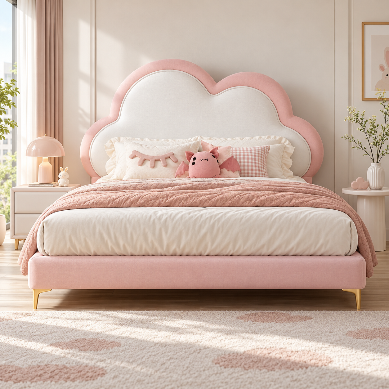 Xelvan Leather Bed Frame