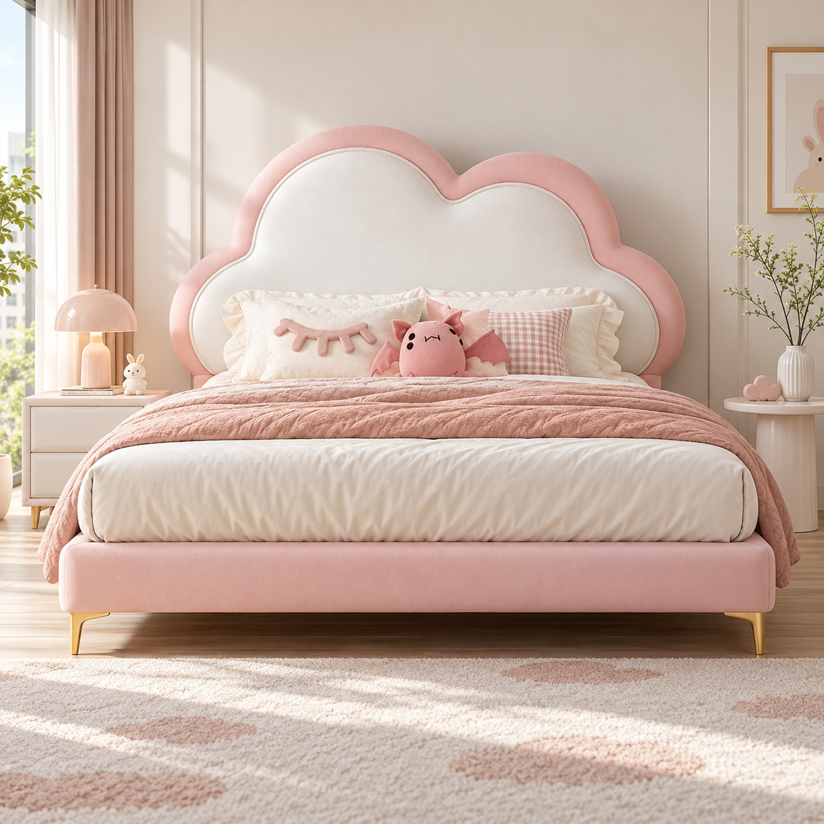 Xelvan Leather Bed Frame
