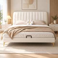 Ysolin Leather Bed Frame