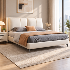 Zaremon Leather Bed Frame