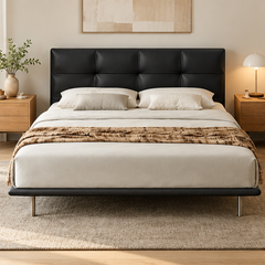 Pavaris Leather Bed Frame