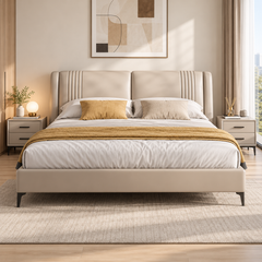 Laresto Leather Bed Frame