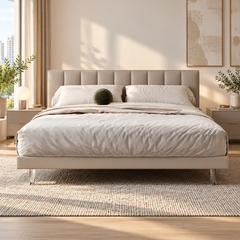 Reldan Leather Bed Frame