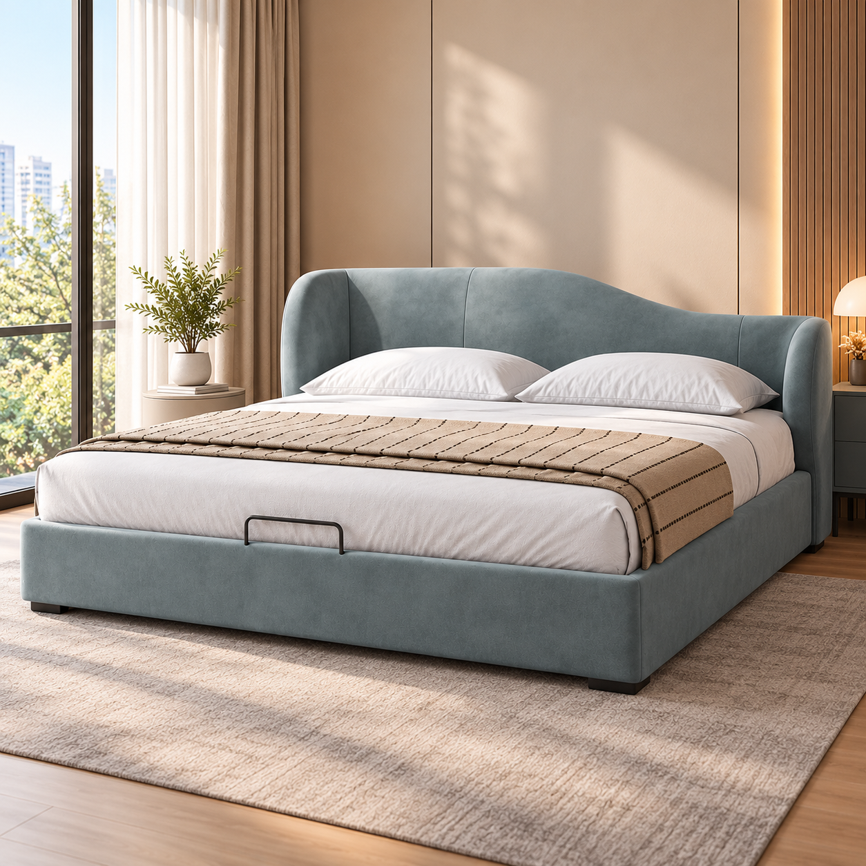 Farenic Fabric Bed Frame