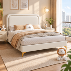 Hespern Leather Bed Frame