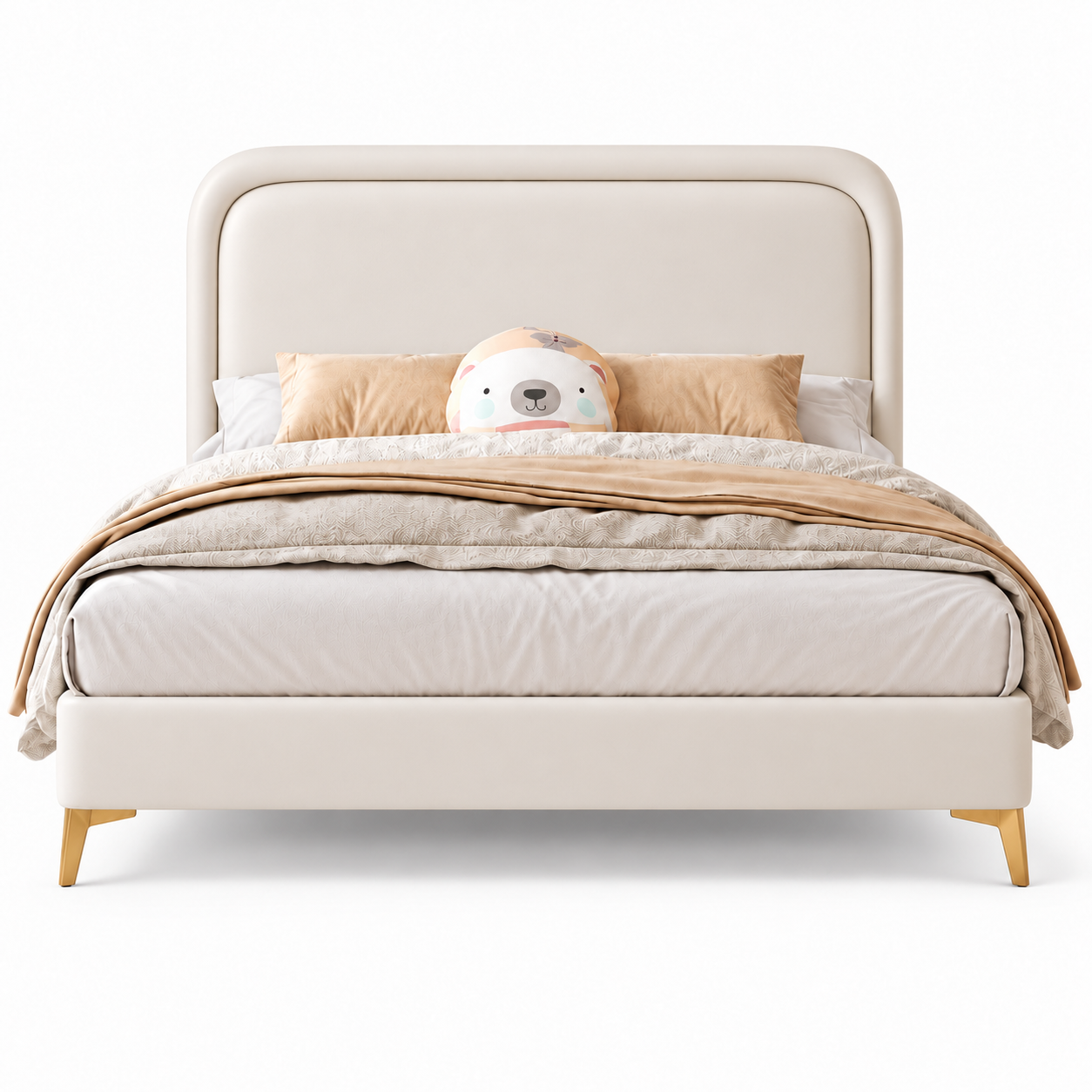 Hespern Leather Bed Frame